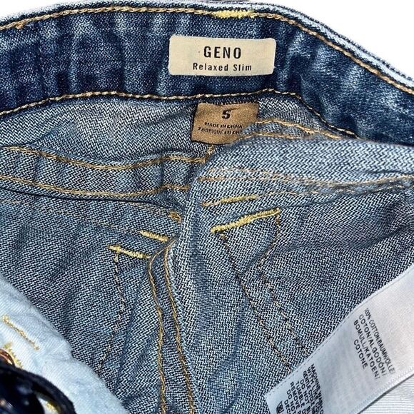 Girls True Religion Geno Relaxed Slim Size 5 Jeans - Picture 2 of 5